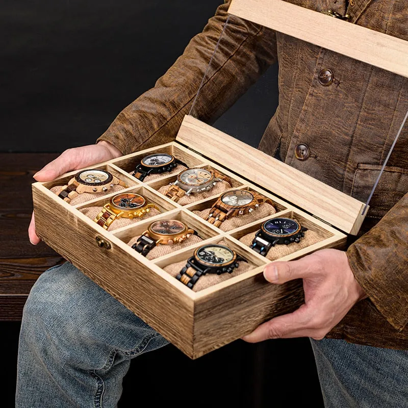 Master Mason Blue Lodge Watch Case - (8 Slots)