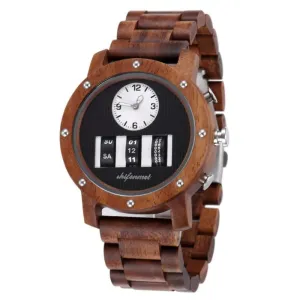 Mechanical Wooden Watch For Men