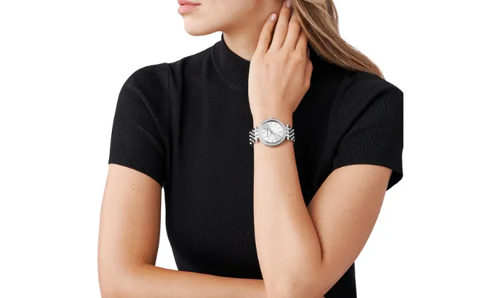 Michael Kors Darci Women's Silver/Steel Stainless Steel Watch