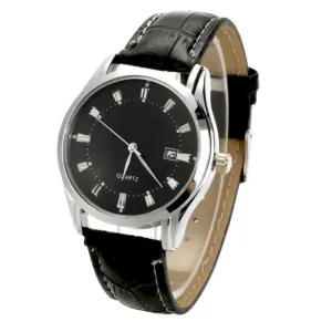 New Man / Men's Quartz Wrist Watches With Auto Date Display Function