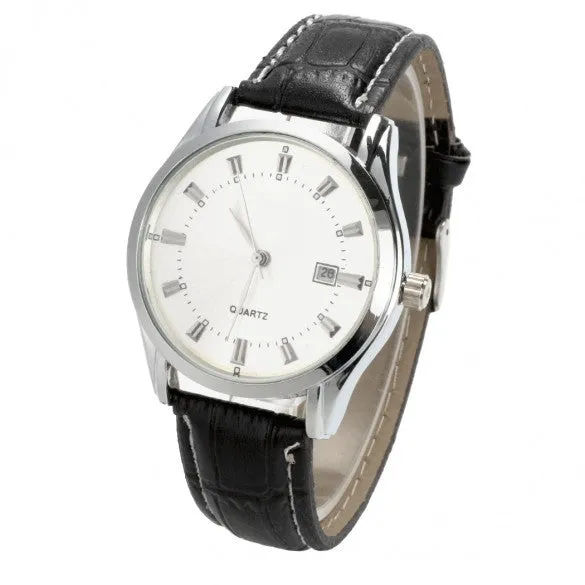 New Man / Men's Quartz Wrist Watches With Auto Date Display Function