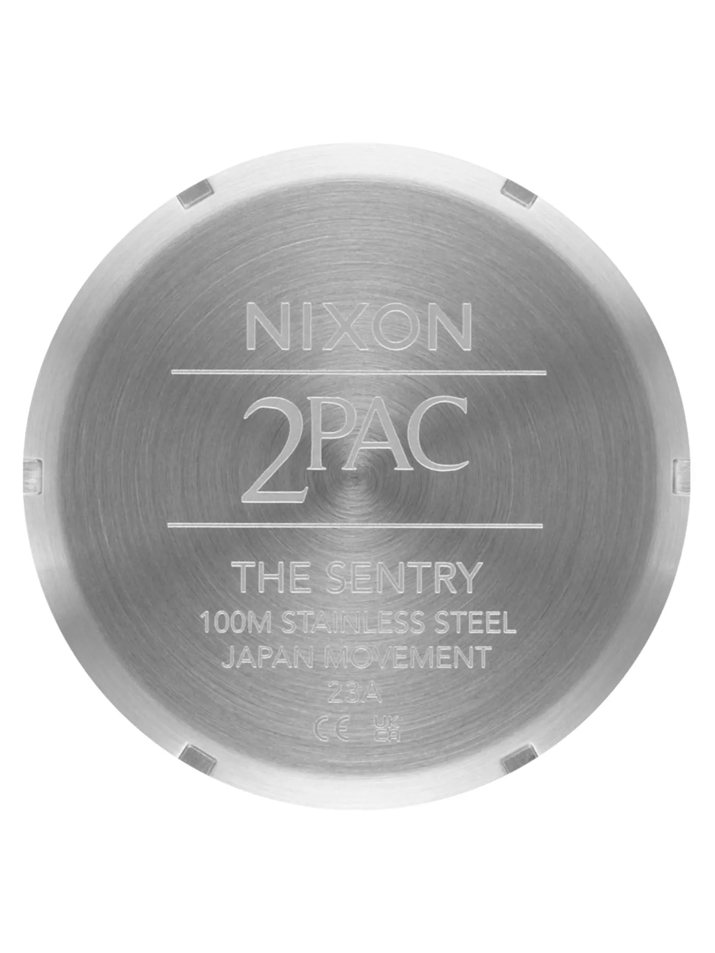 Nixon x 2PAC Sentry Stainless Steel Watch