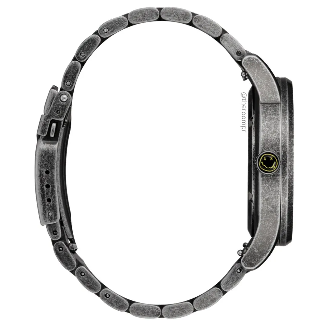 Nixon x Nirvana "Sentry Wobble" Watch - Nirvana Smiley - *Excluded from the Free Shipping Offer