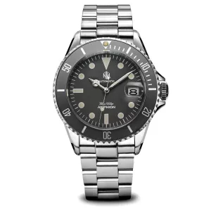 NTH Amphion Dive Watch - Anchor Grey - WatchGecko Exclusive - LIKE NEW