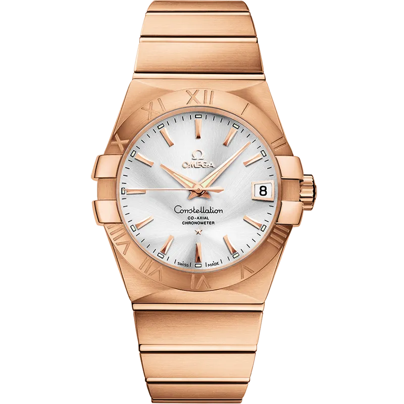 Omega Constellation 38 mm, red gold on red gold