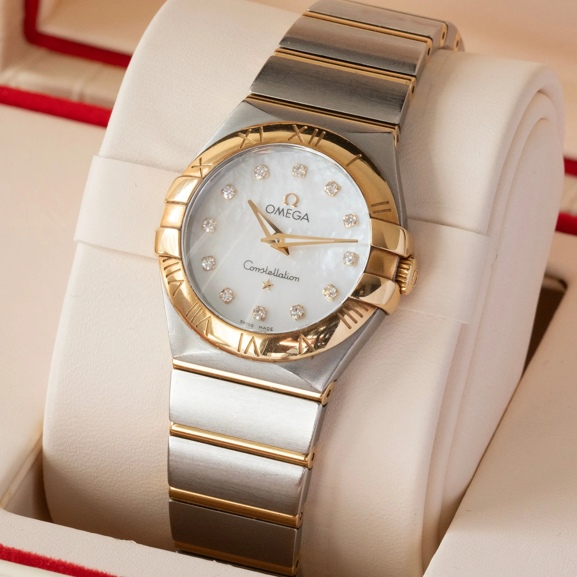 Omega - Constellation 'Mother of Pearl Dial' 123.20.27.60.55.002