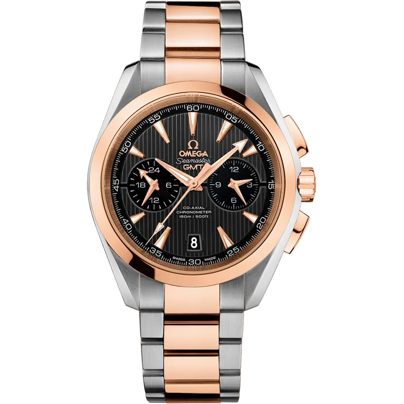 Omega Seamaster Aqua Terra 150M 43 mm, steel - red gold on steel - red gold