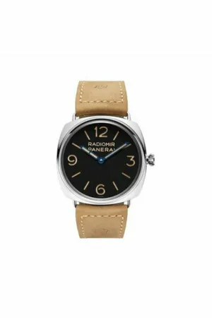 panerai radiomir 3 days acciaio unique edition of 500 pieces 47mm stainless steel men's watch ref. pam00720