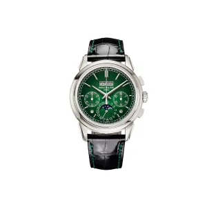 Patek Philippe Grand Complications 5270P-014 Chronograph Perpetual Calendar 'Green Dial'
