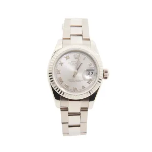 Rolex Datejust 26 White Gold Silver - 179179