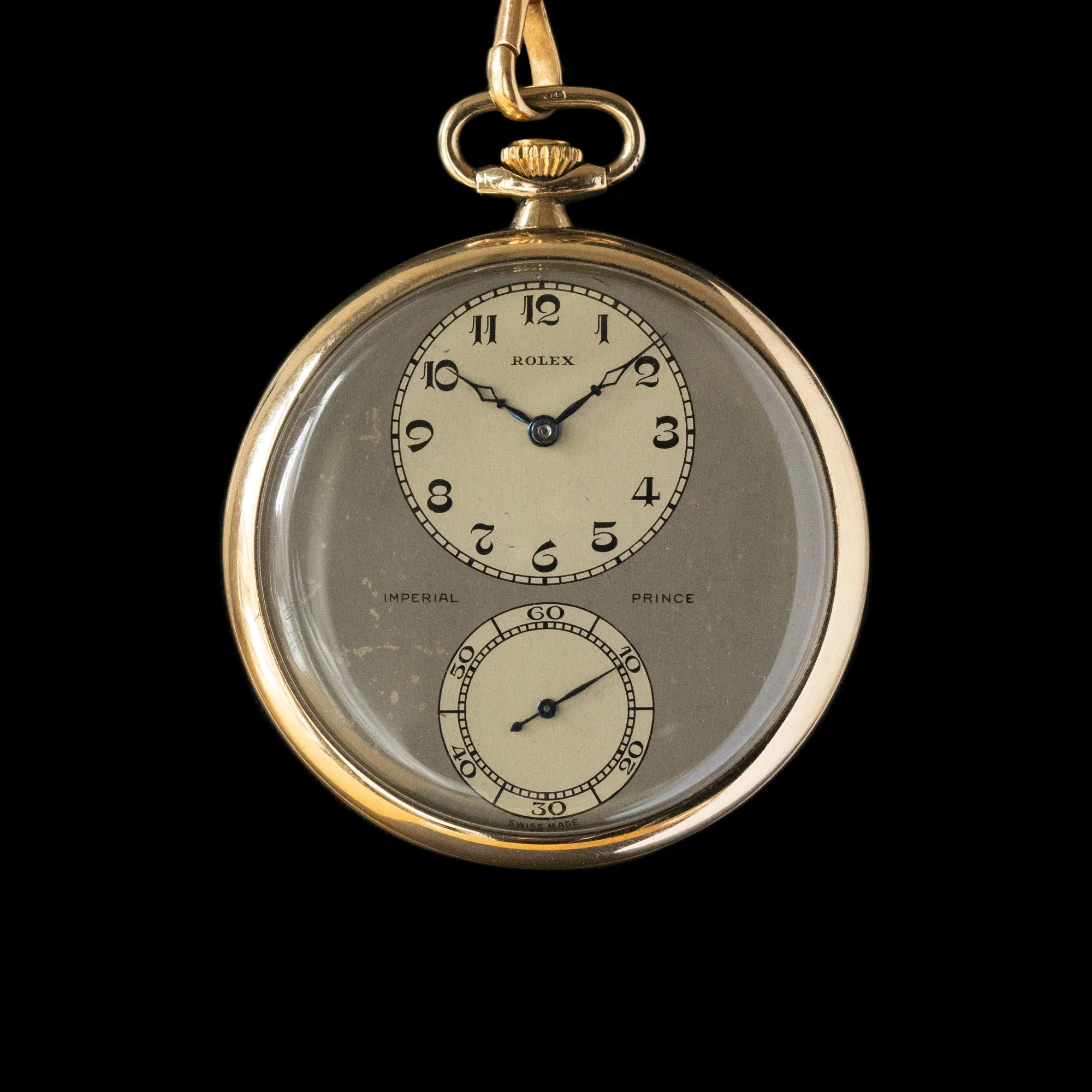 Rolex - Very Rare Imperial Prince Ultraslim Pocketwatch