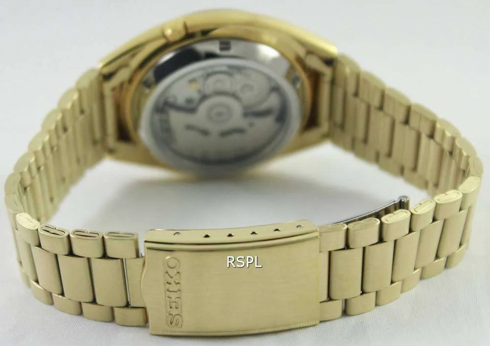 Seiko 5 Automatic Gold Dial SNXL72K1 SNXL72K Men's Watch