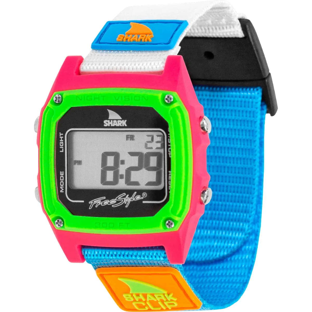 SHARK CLASSIC CLIP BLACK/NEON