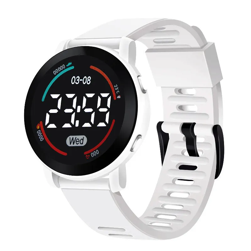 Sidiou Group Wholesale Digital Watch For Boys Girls Kids Electronic LED Wrist Watch Fashion Waterproof Sports Clock Student Child Simple Watches
