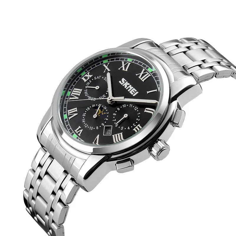 Simple fashion men's retro business watch W2391821