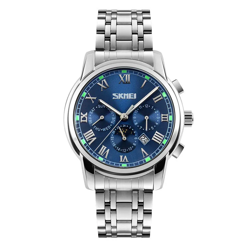 Simple fashion men's retro business watch W2391821