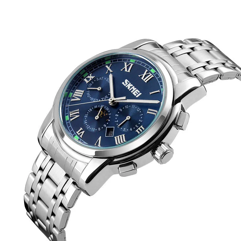 Simple fashion men's retro business watch W2391821