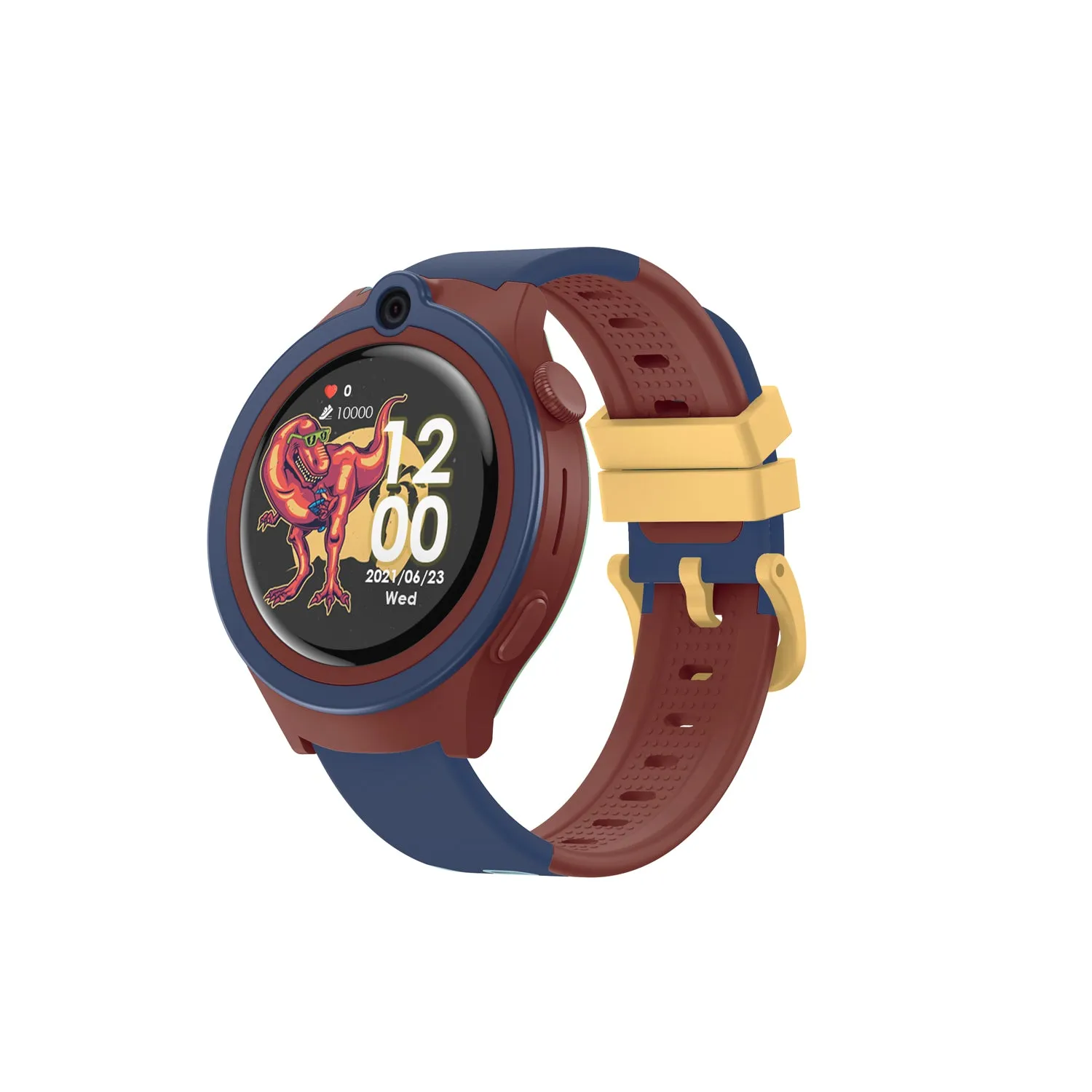 Spiky Cacus 4g Video & Voice Calling Smartwatch with GPS  - Purple