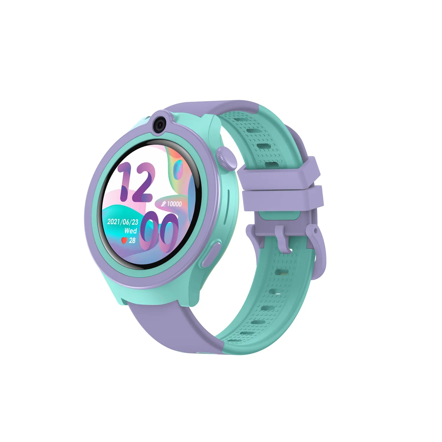 Spiky Cacus 4g Video & Voice Calling Smartwatch with GPS  - Purple