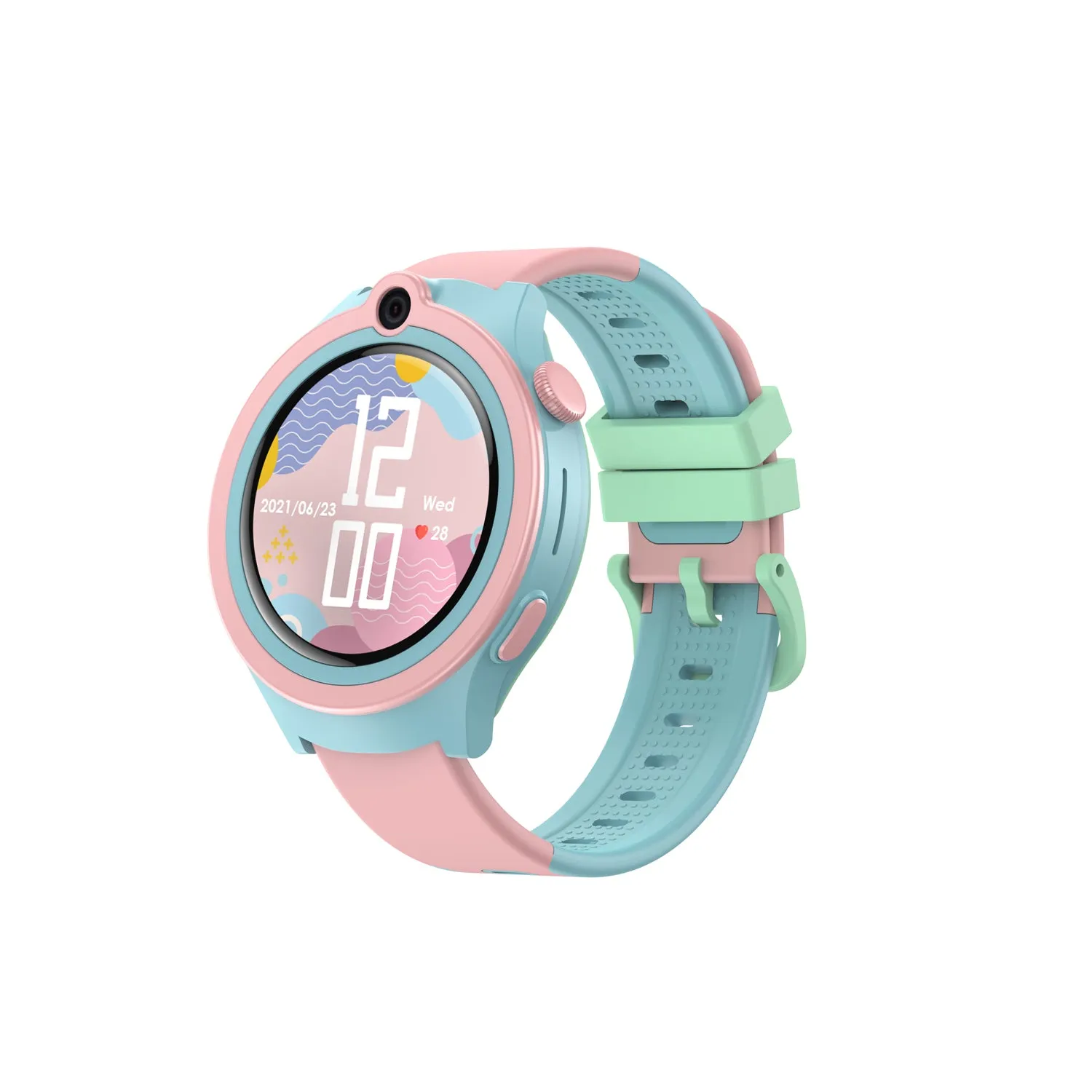 Spiky Cacus 4g Video & Voice Calling Smartwatch with GPS  - Purple
