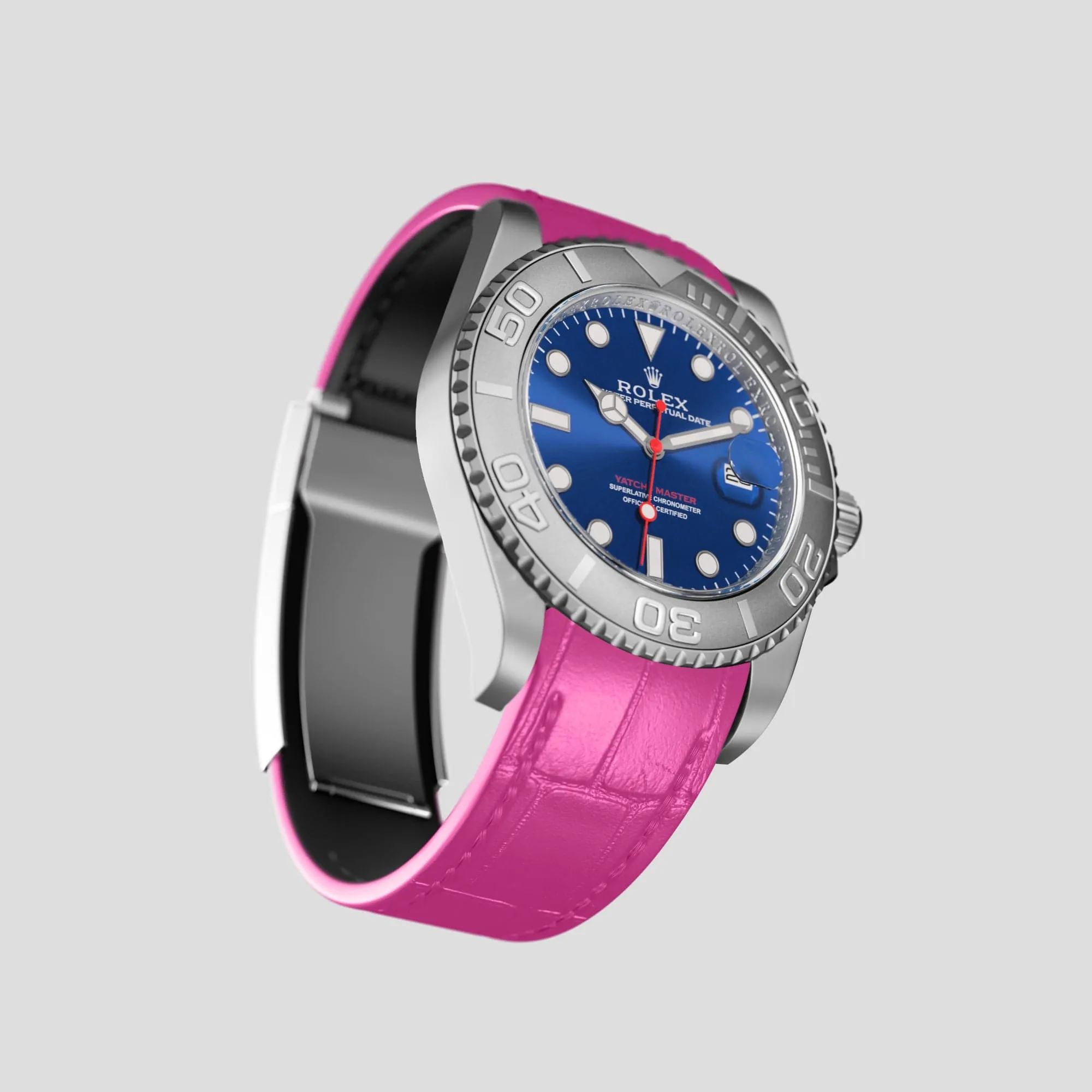 Sport Band For Rolex Yacht-Master 44mm In Alligator