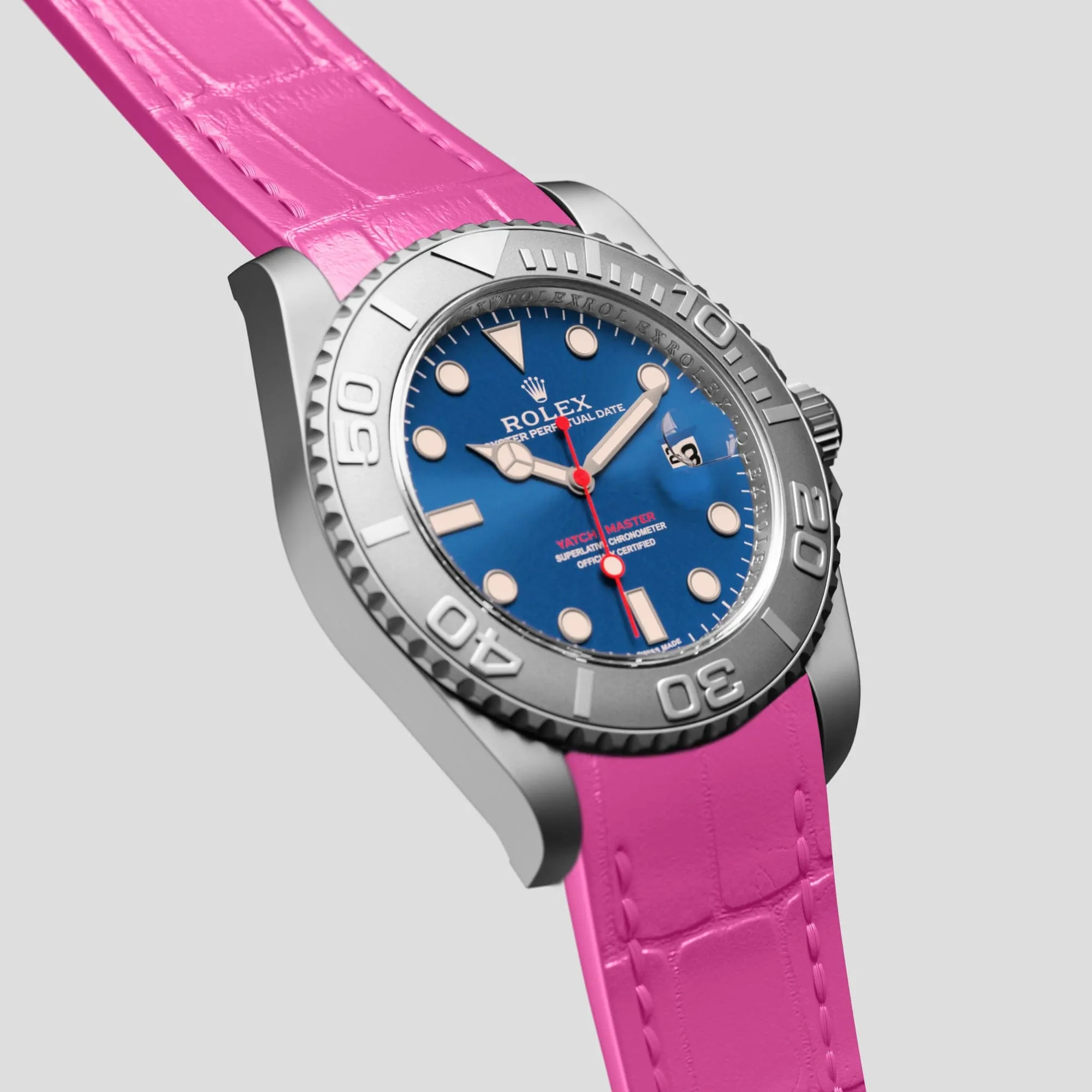 Sport Band For Rolex Yacht-Master 44mm In Alligator
