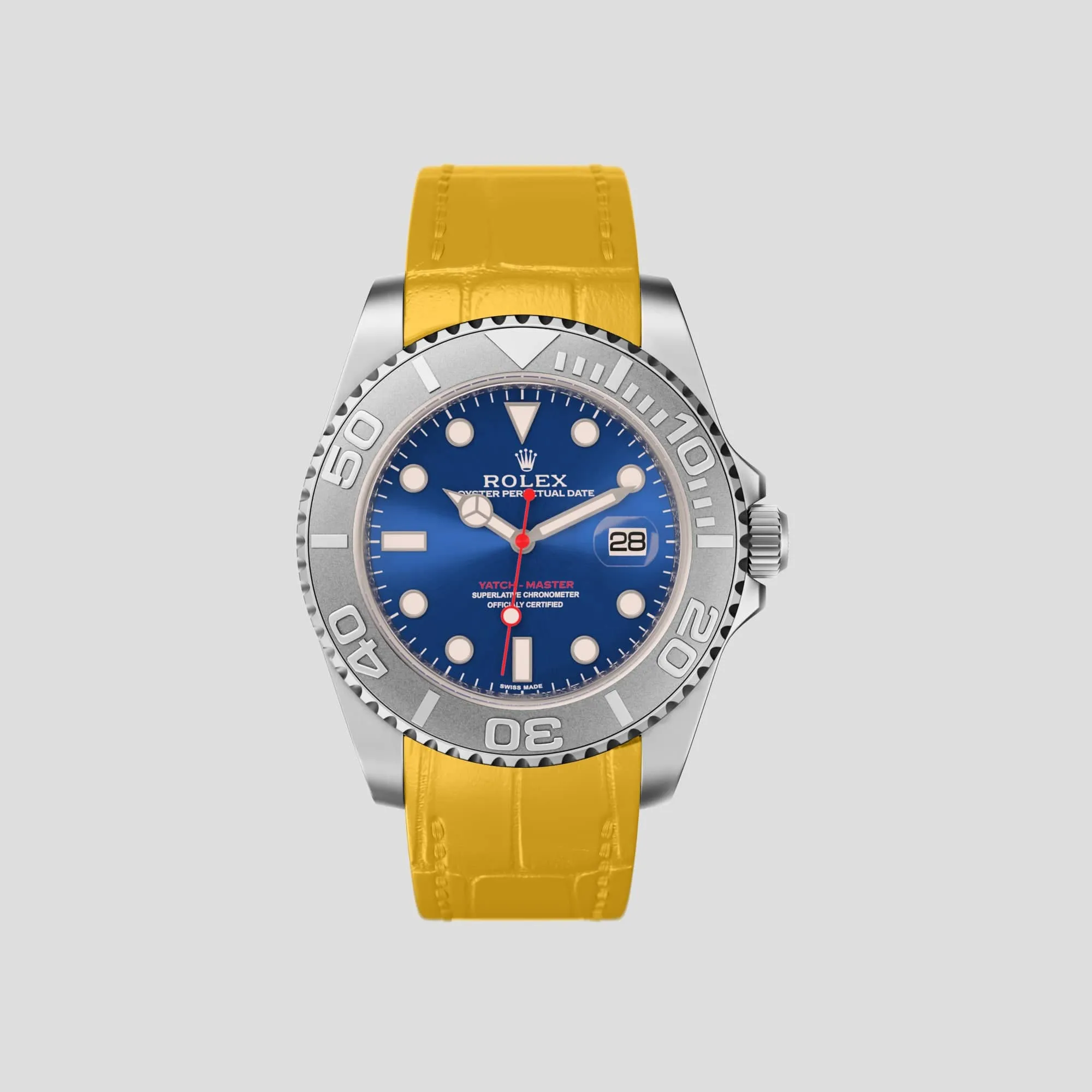 Sport Band For Rolex Yacht-Master 44mm In Alligator