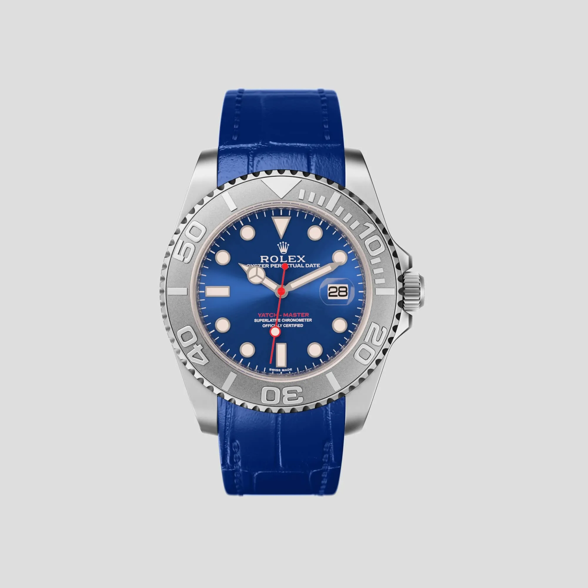 Sport Band For Rolex Yacht-Master 44mm In Alligator
