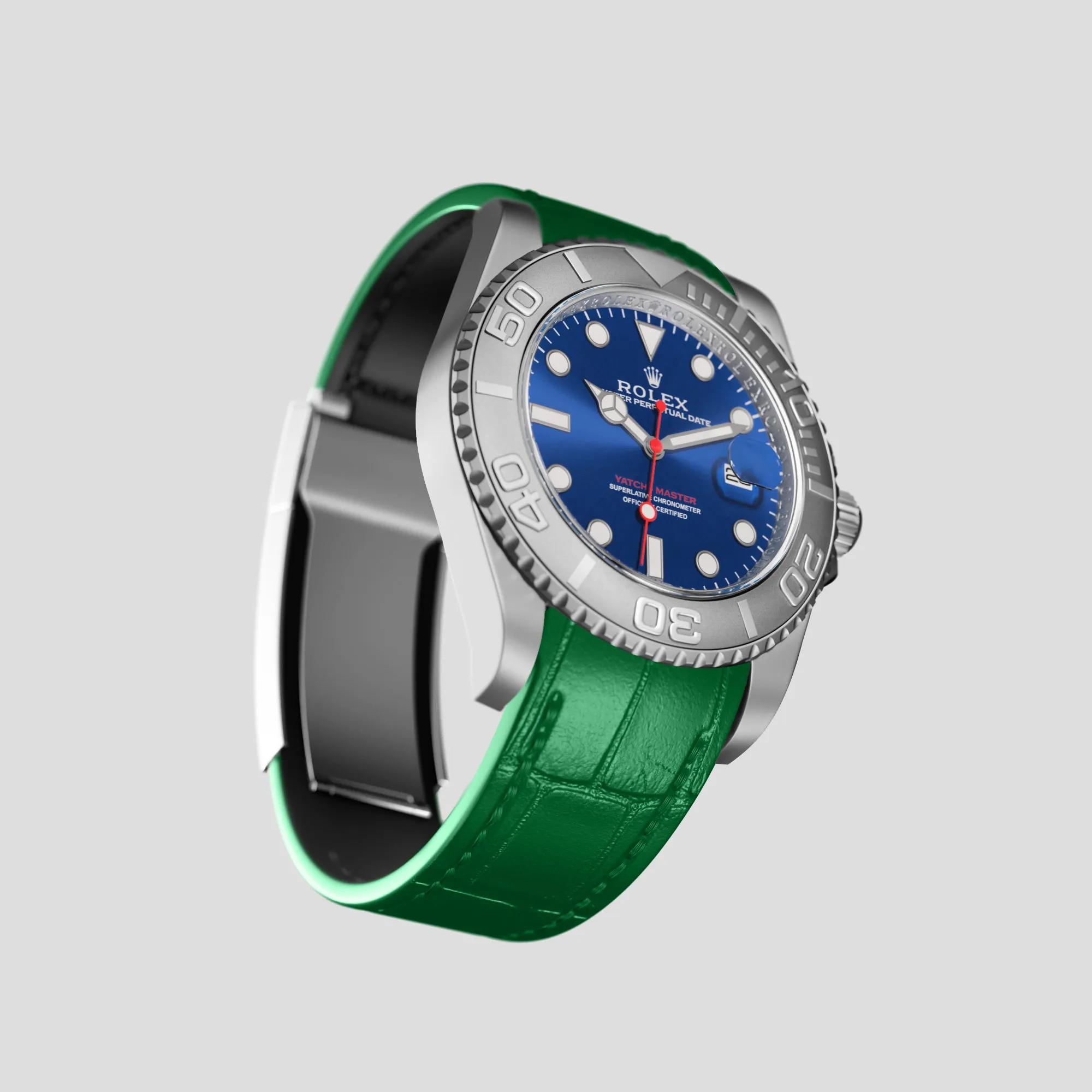 Sport Band For Rolex Yacht-Master 44mm In Alligator