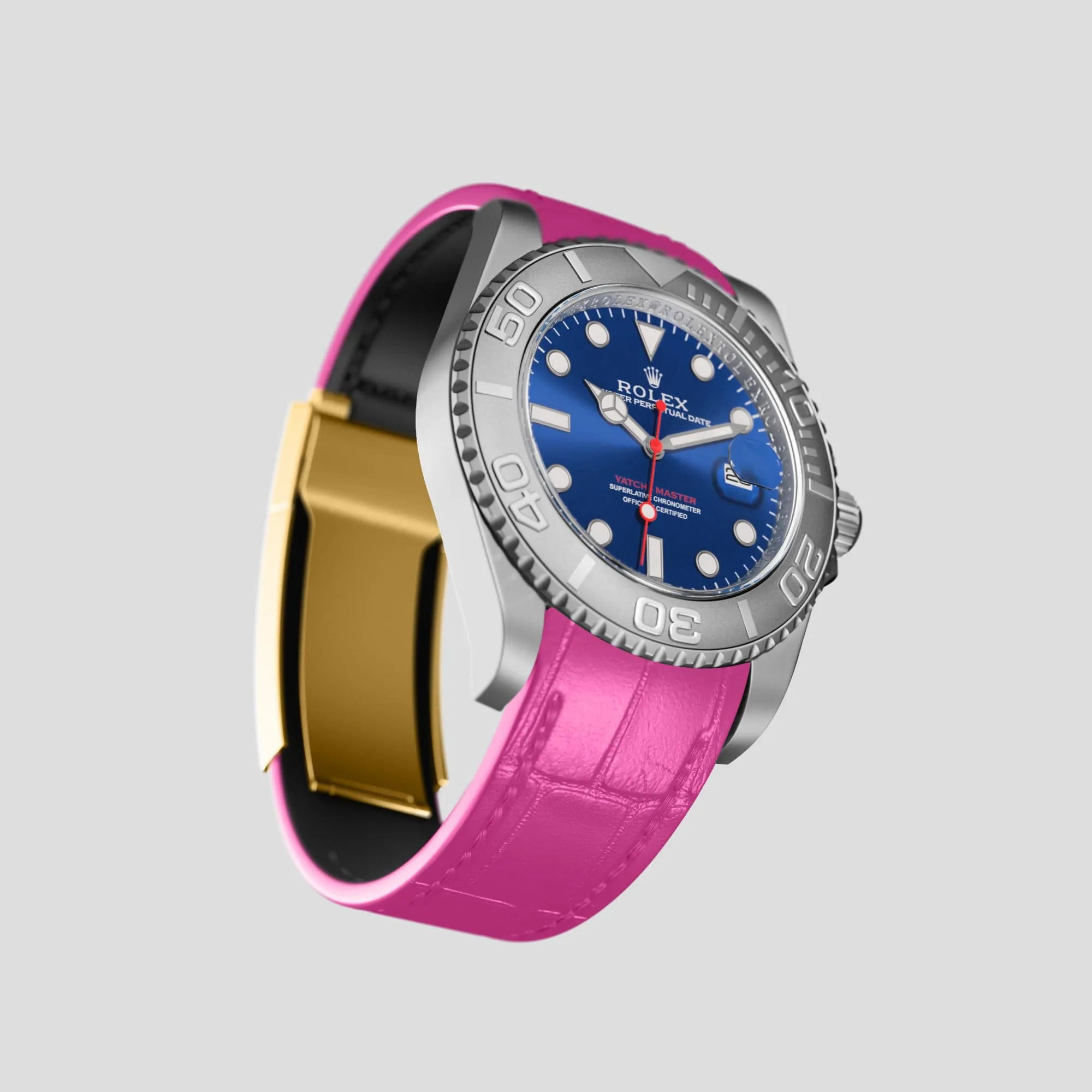 Sport Band For Rolex Yacht-Master 44mm In Alligator