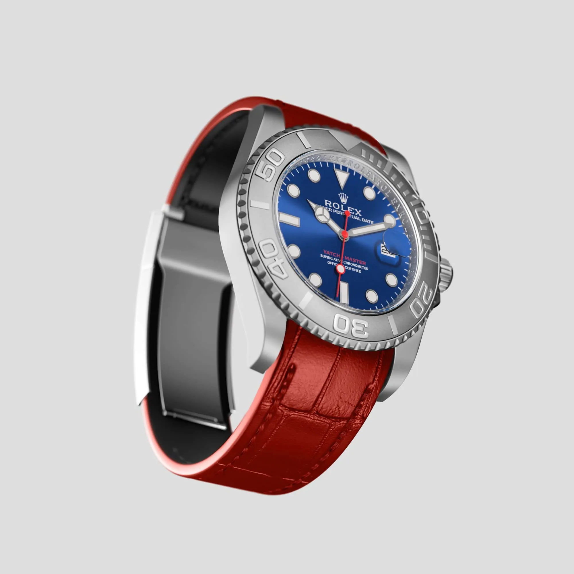 Sport Band For Rolex Yacht-Master 44mm In Alligator