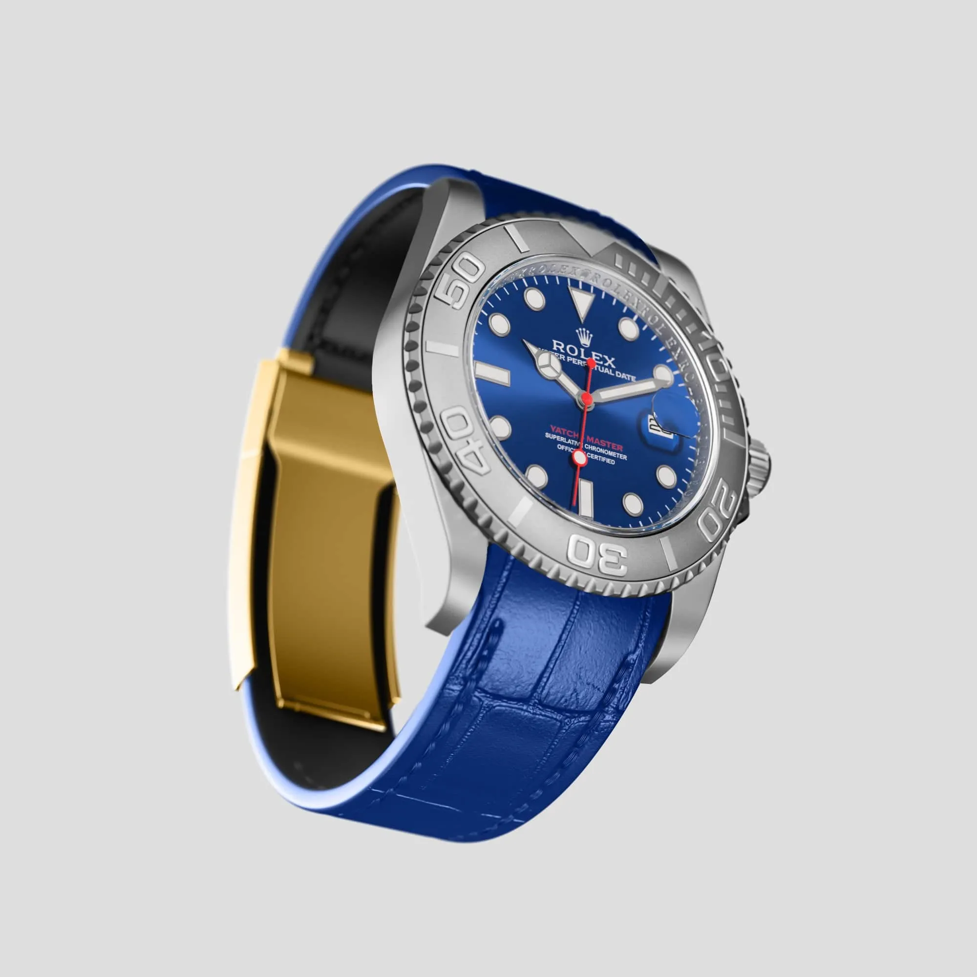 Sport Band For Rolex Yacht-Master 44mm In Alligator