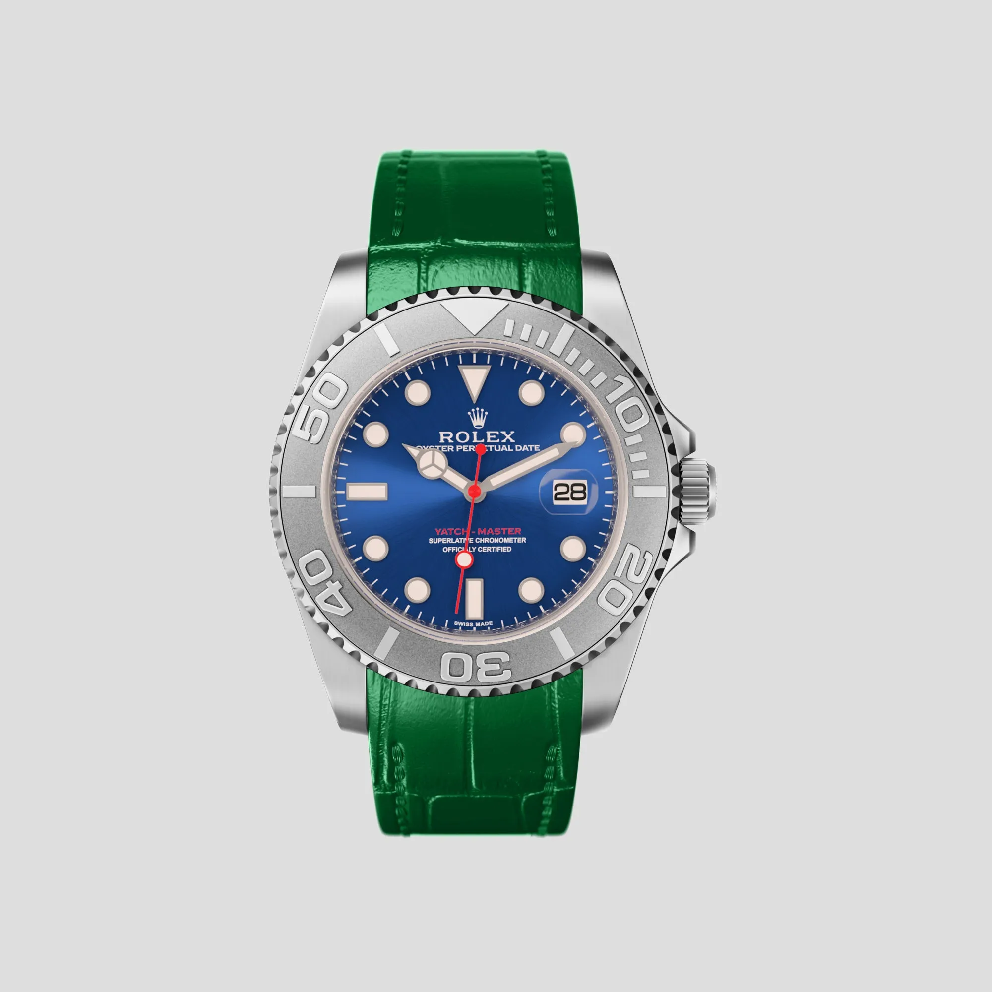 Sport Band For Rolex Yacht-Master 44mm In Alligator