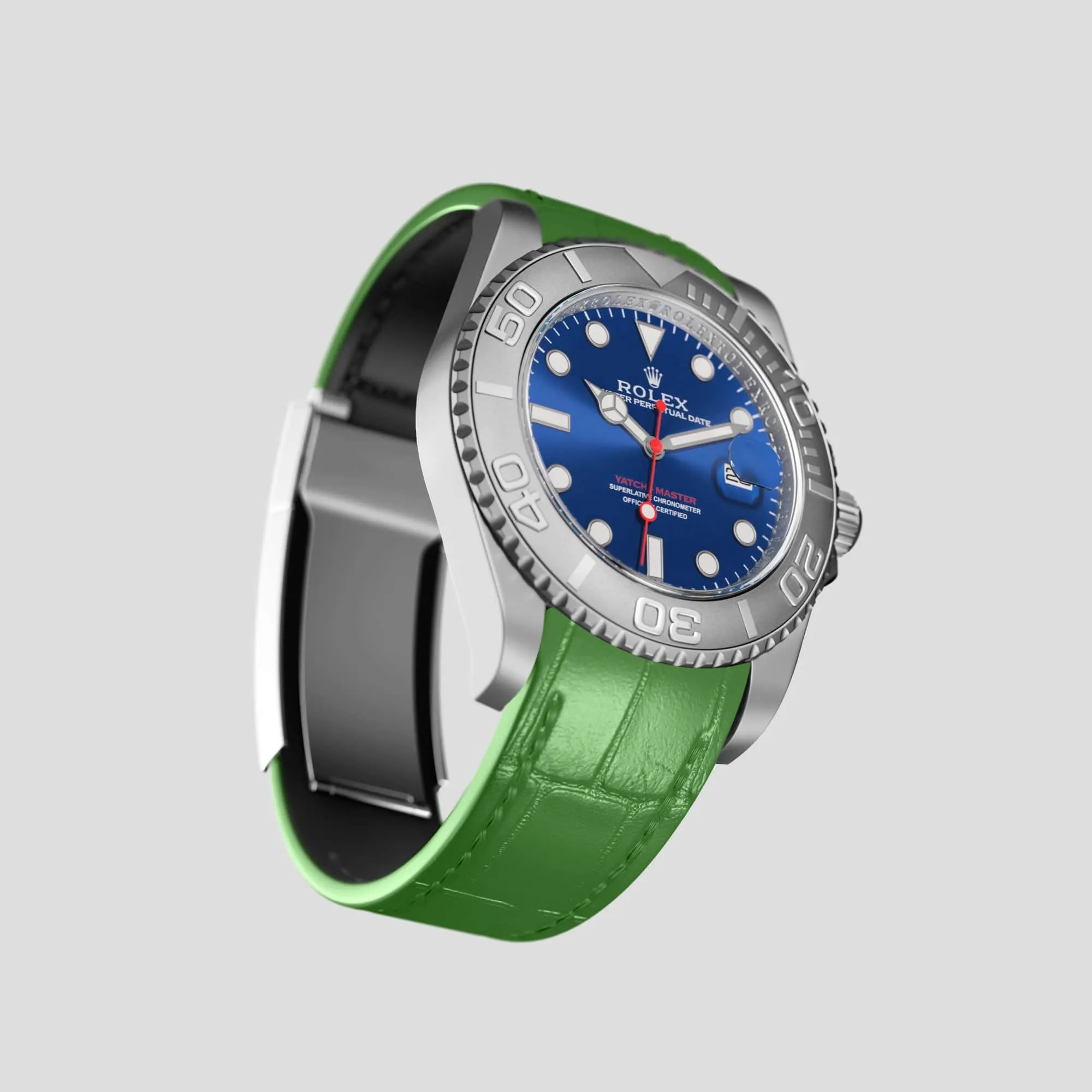 Sport Band For Rolex Yacht-Master 44mm In Alligator