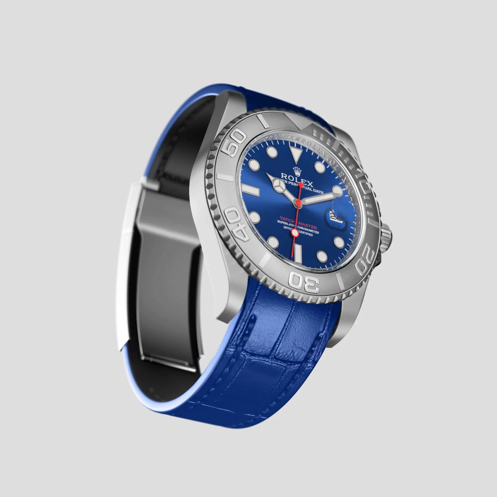 Sport Band For Rolex Yacht-Master 44mm In Alligator