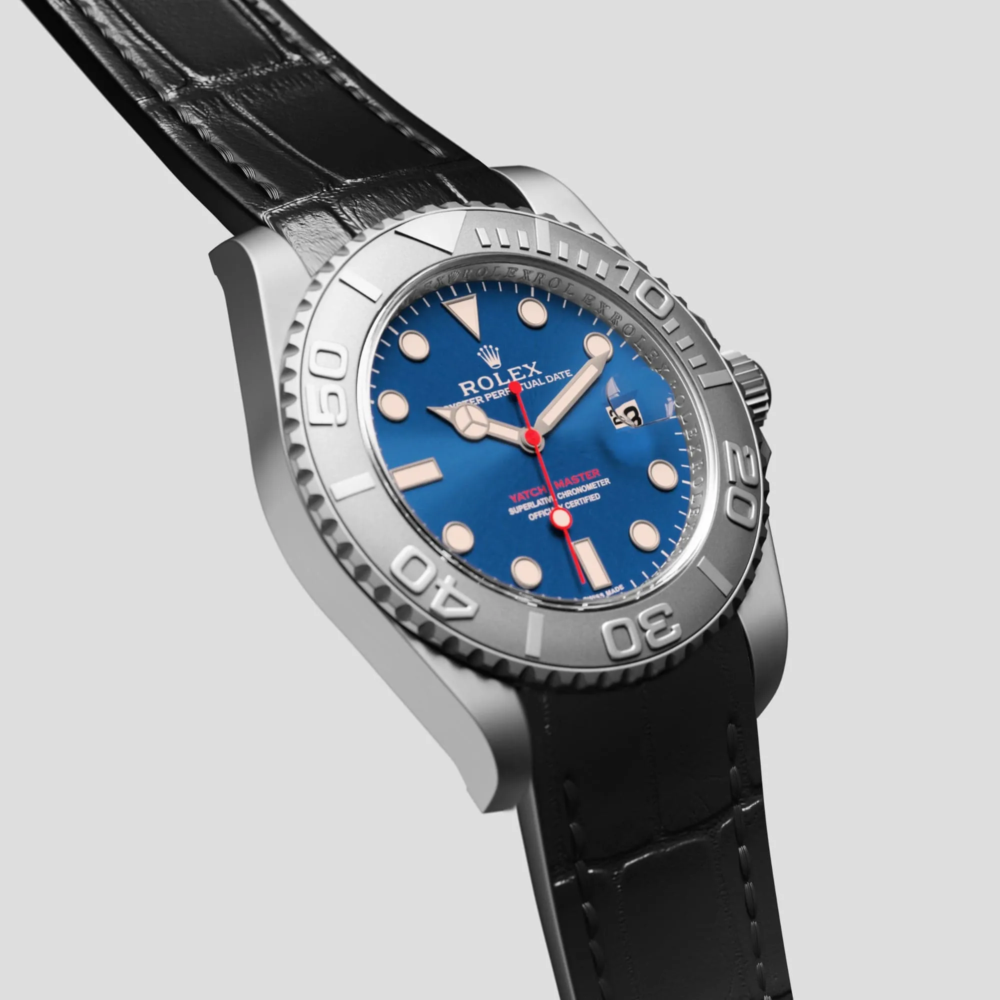 Sport Band For Rolex Yacht-Master 44mm In Alligator