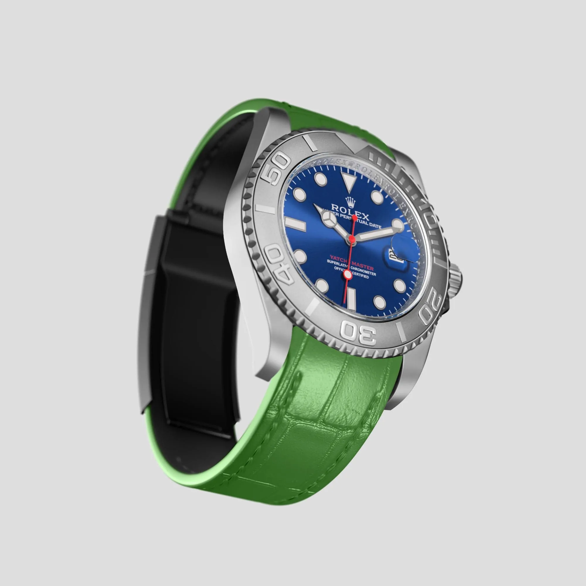 Sport Band For Rolex Yacht-Master 44mm In Alligator