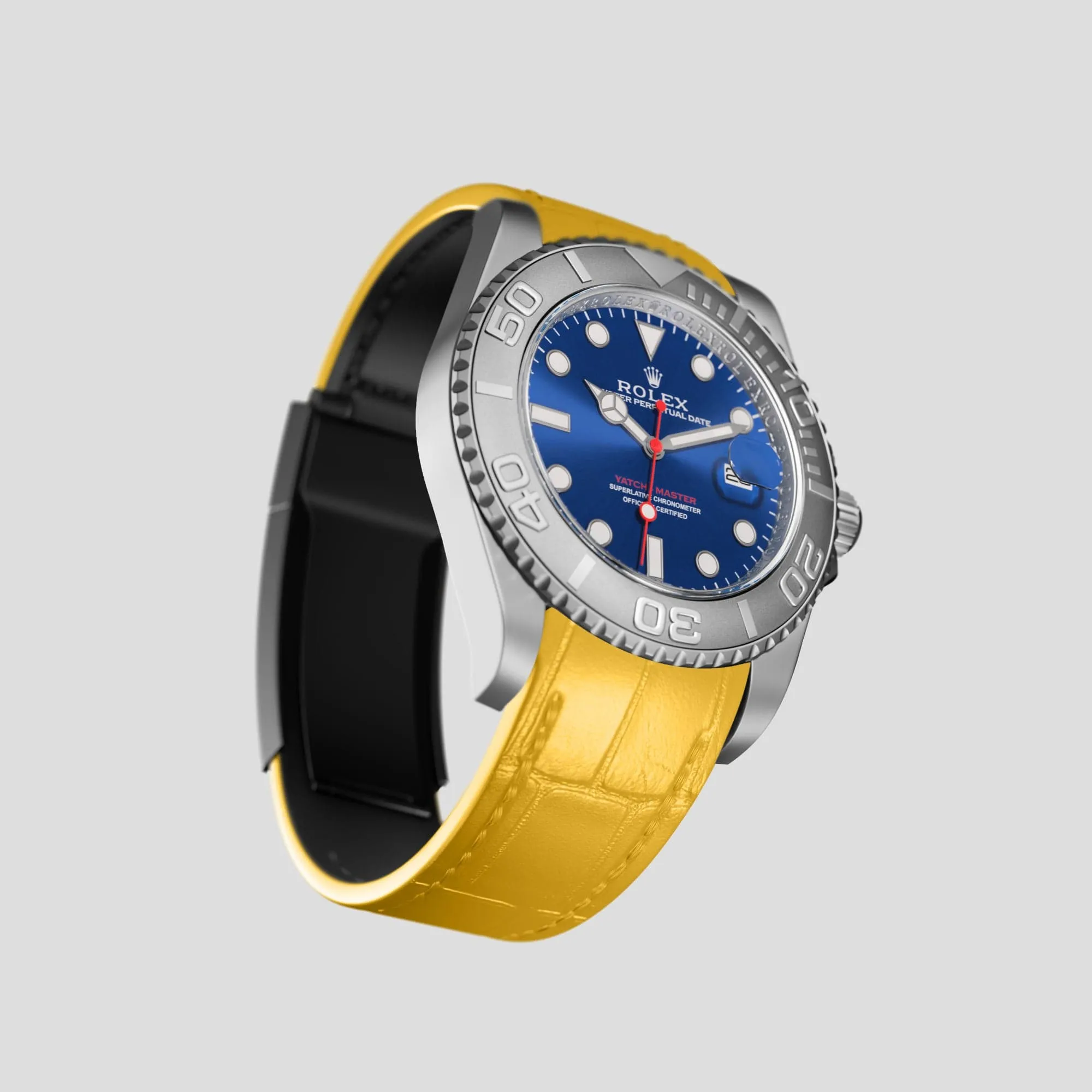 Sport Band For Rolex Yacht-Master 44mm In Alligator