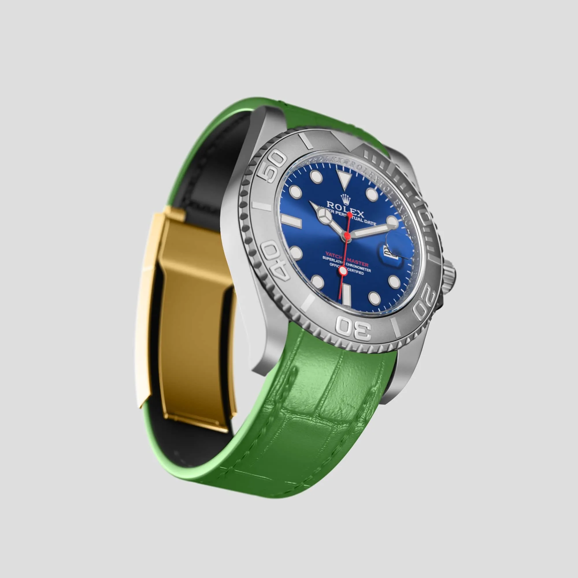 Sport Band For Rolex Yacht-Master 44mm In Alligator