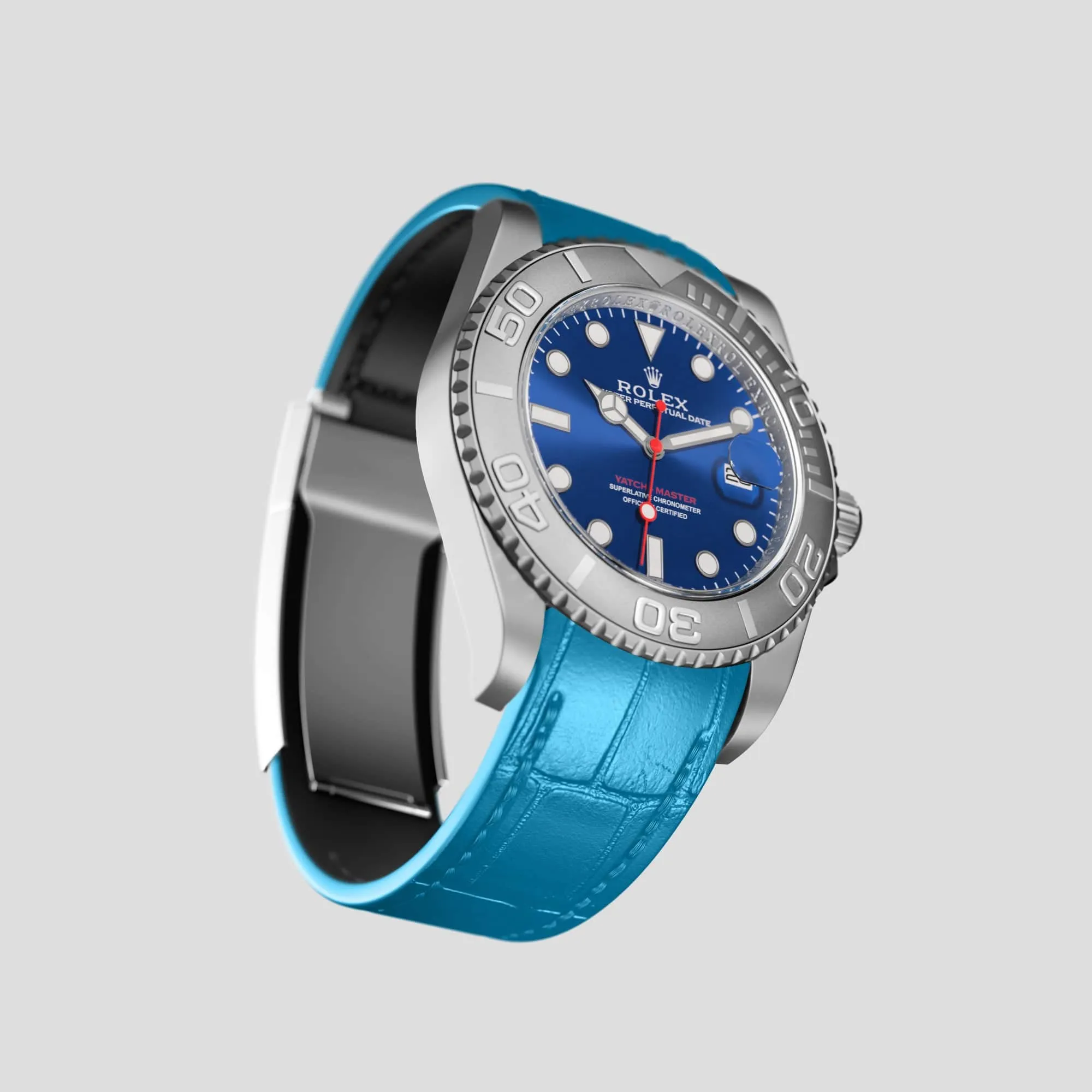 Sport Band For Rolex Yacht-Master 44mm In Alligator