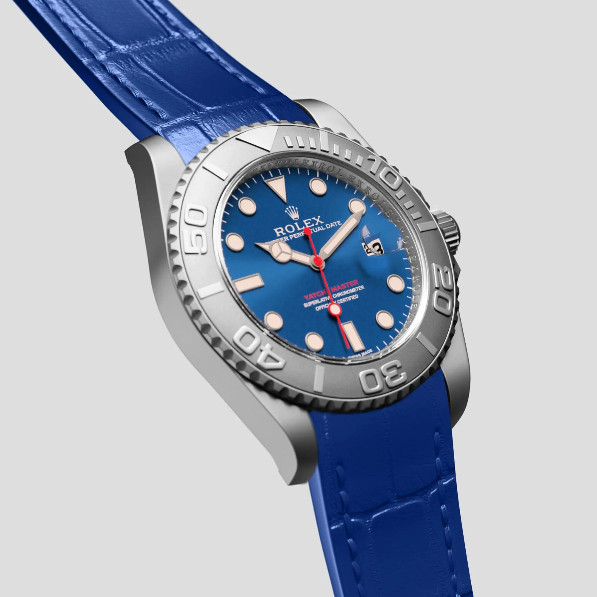Sport Band For Rolex Yacht-Master 44mm In Alligator