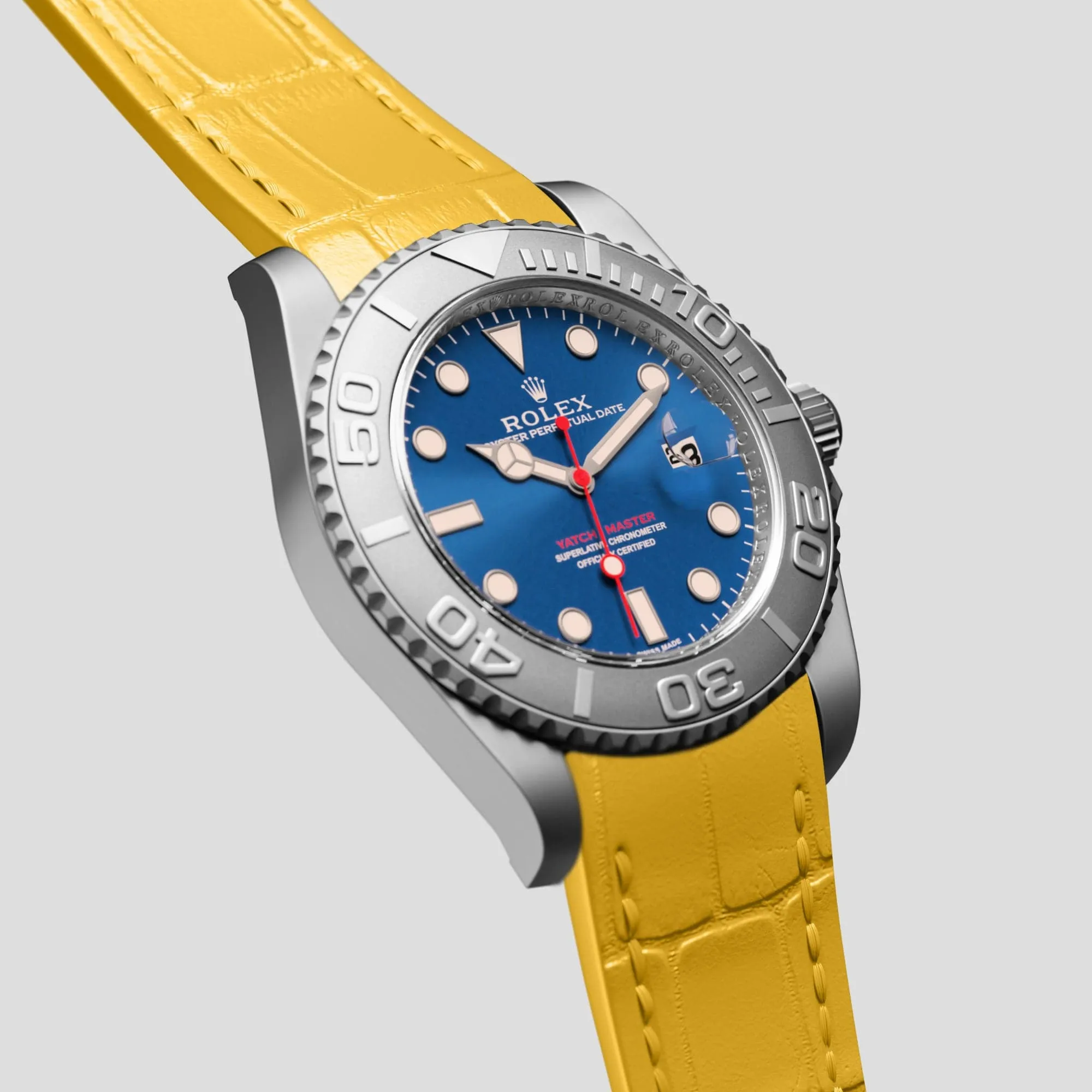 Sport Band For Rolex Yacht-Master 44mm In Alligator