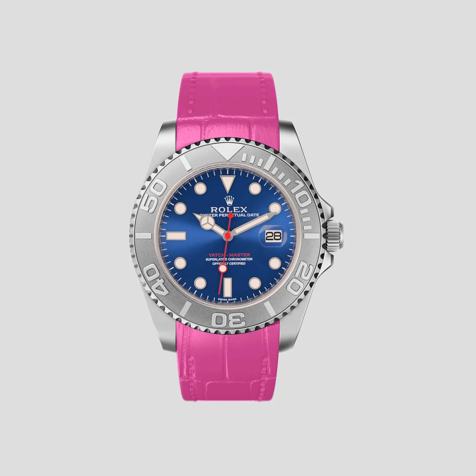 Sport Band For Rolex Yacht-Master 44mm In Alligator