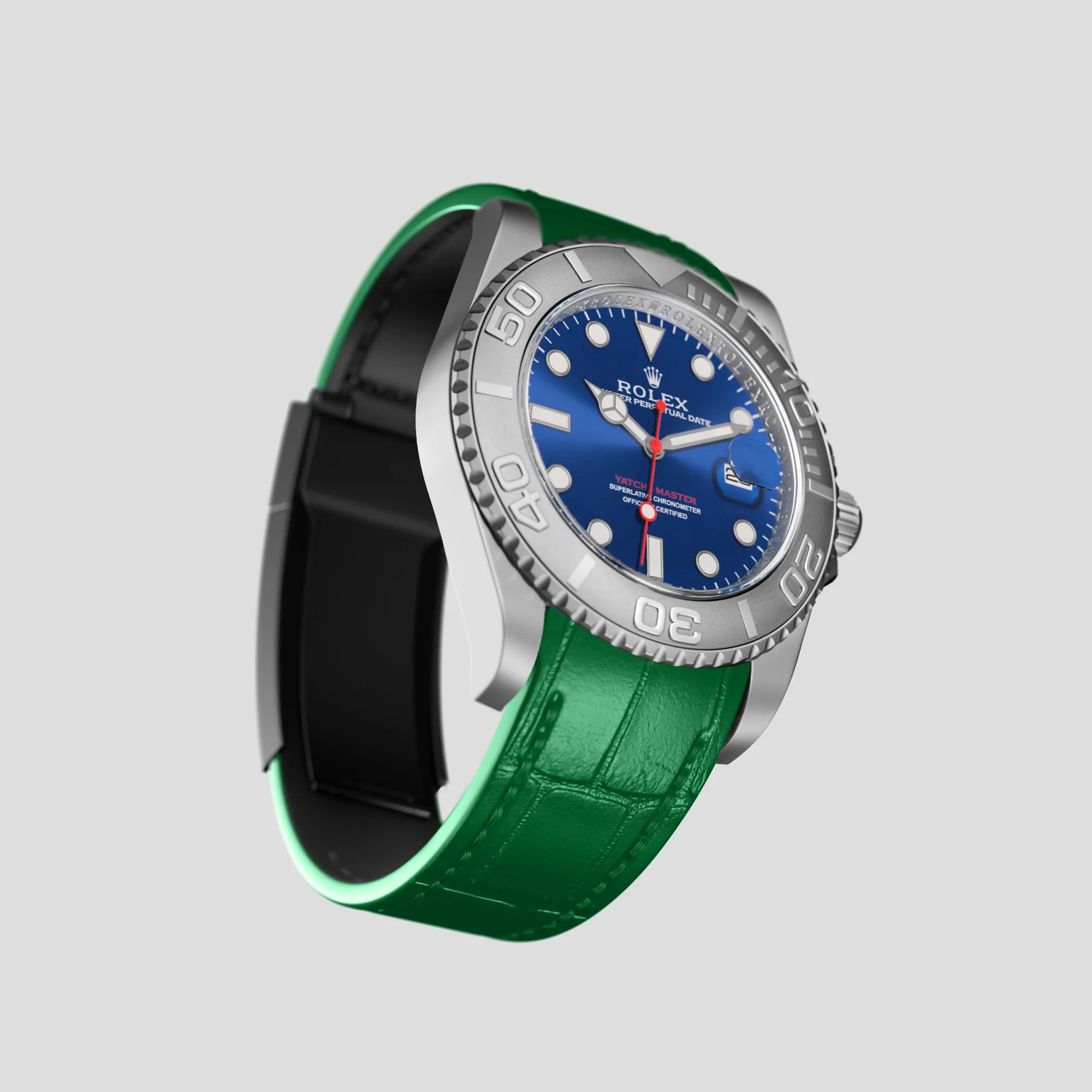 Sport Band For Rolex Yacht-Master 44mm In Alligator