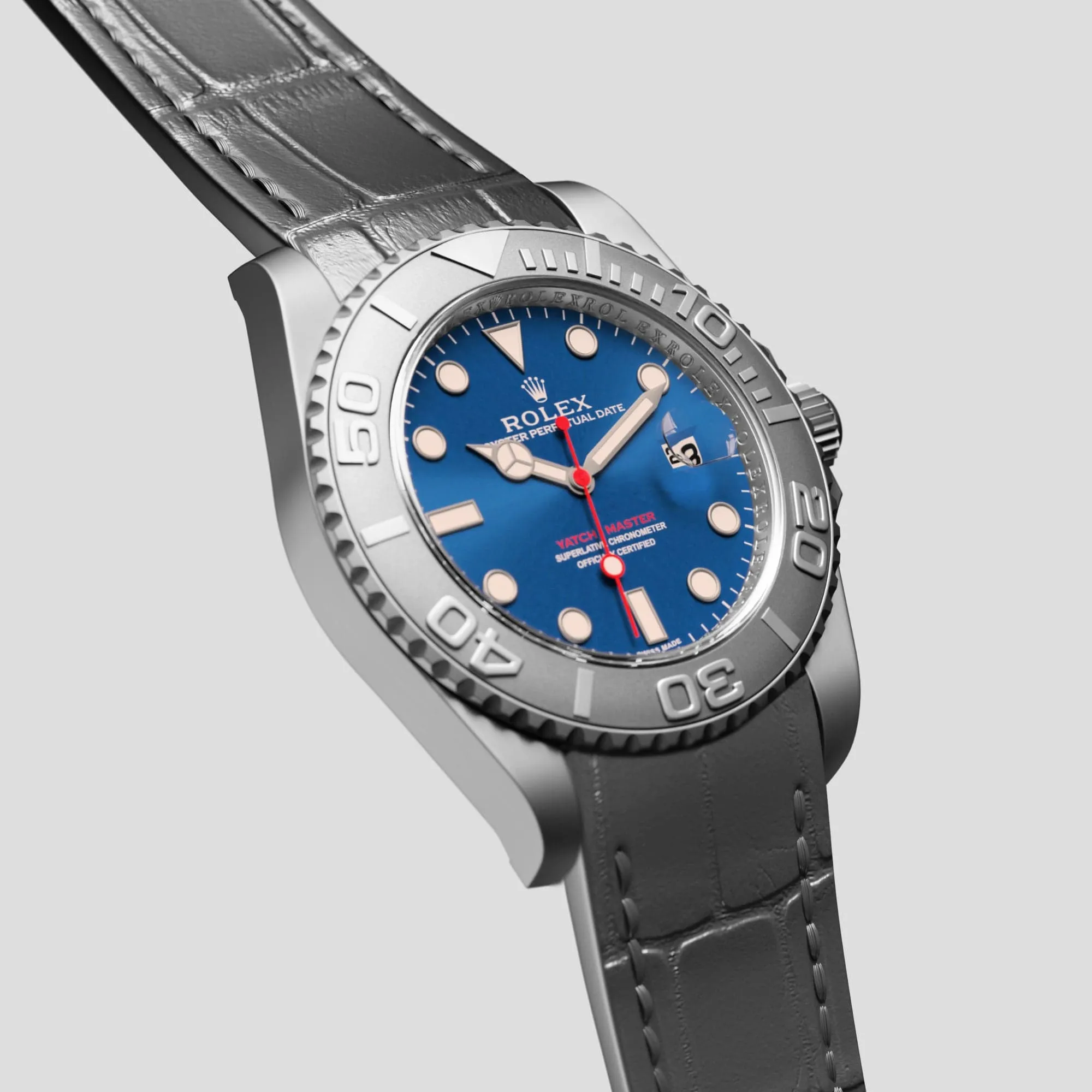 Sport Band For Rolex Yacht-Master 44mm In Alligator