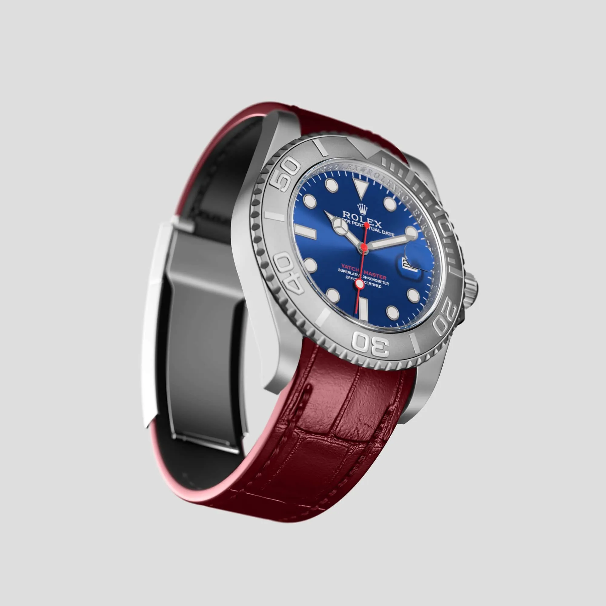 Sport Band For Rolex Yacht-Master 44mm In Alligator