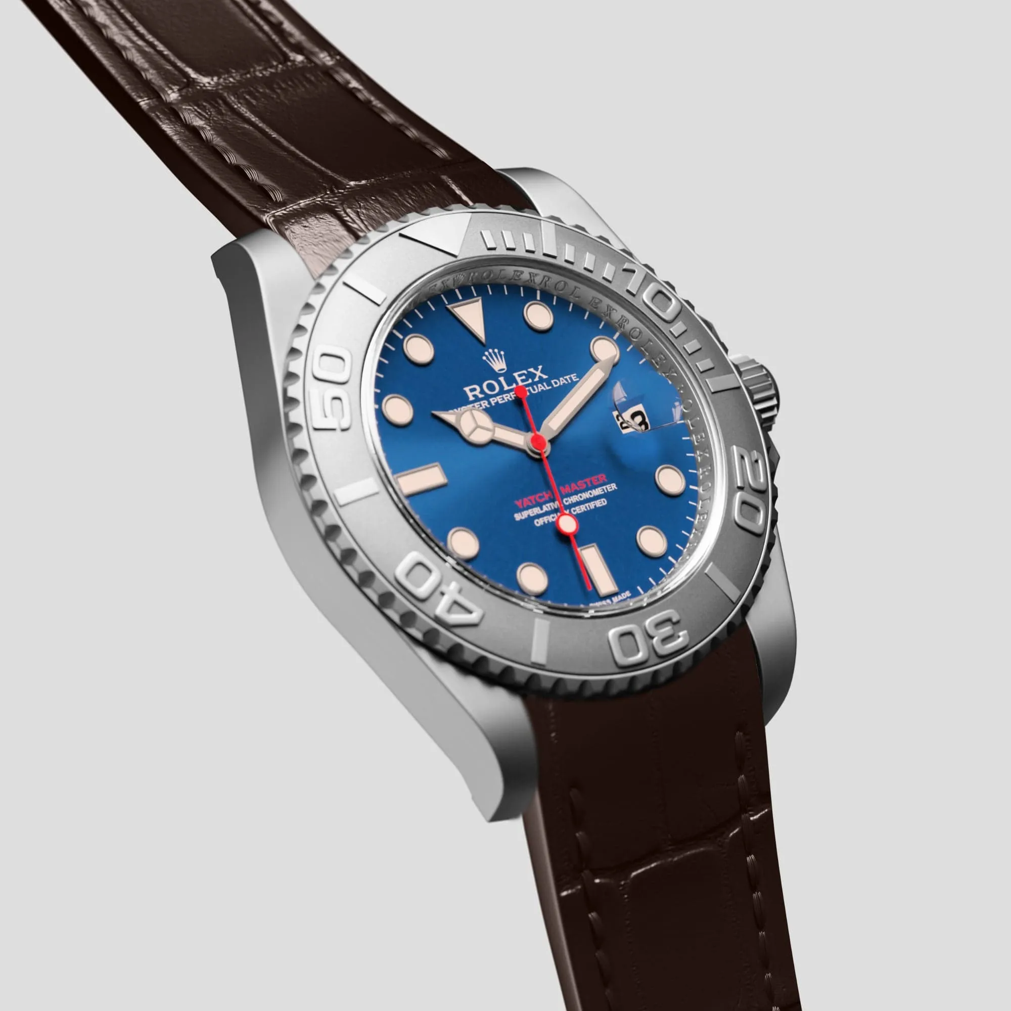 Sport Band For Rolex Yacht-Master 44mm In Alligator