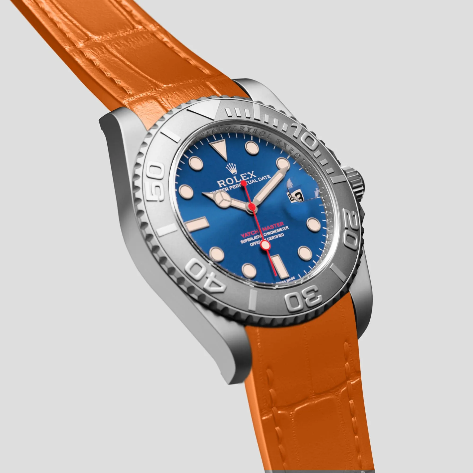 Sport Band For Rolex Yacht-Master 44mm In Alligator