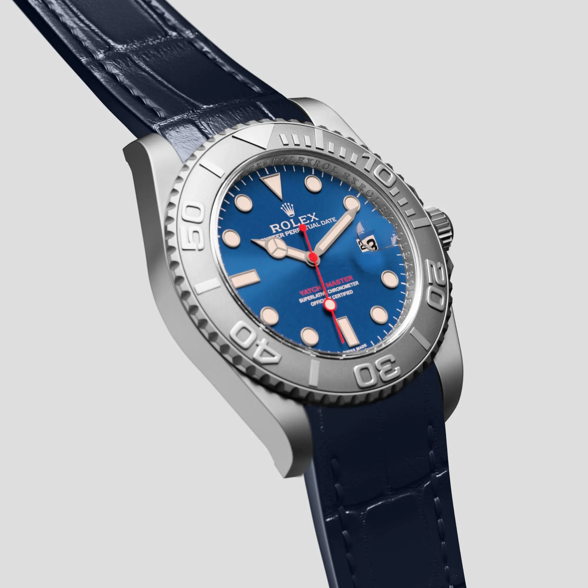 Sport Band For Rolex Yacht-Master 44mm In Alligator