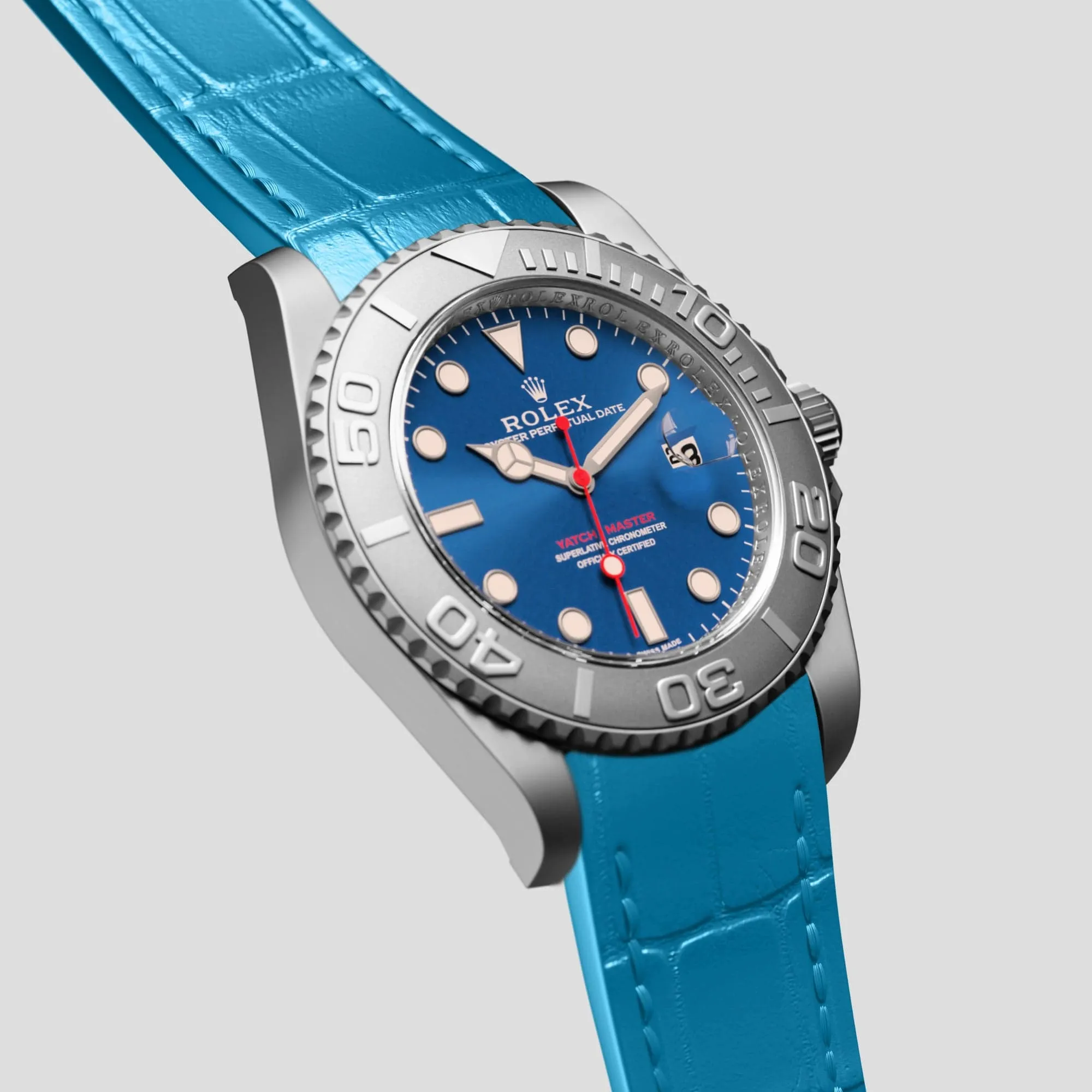 Sport Band For Rolex Yacht-Master 44mm In Alligator